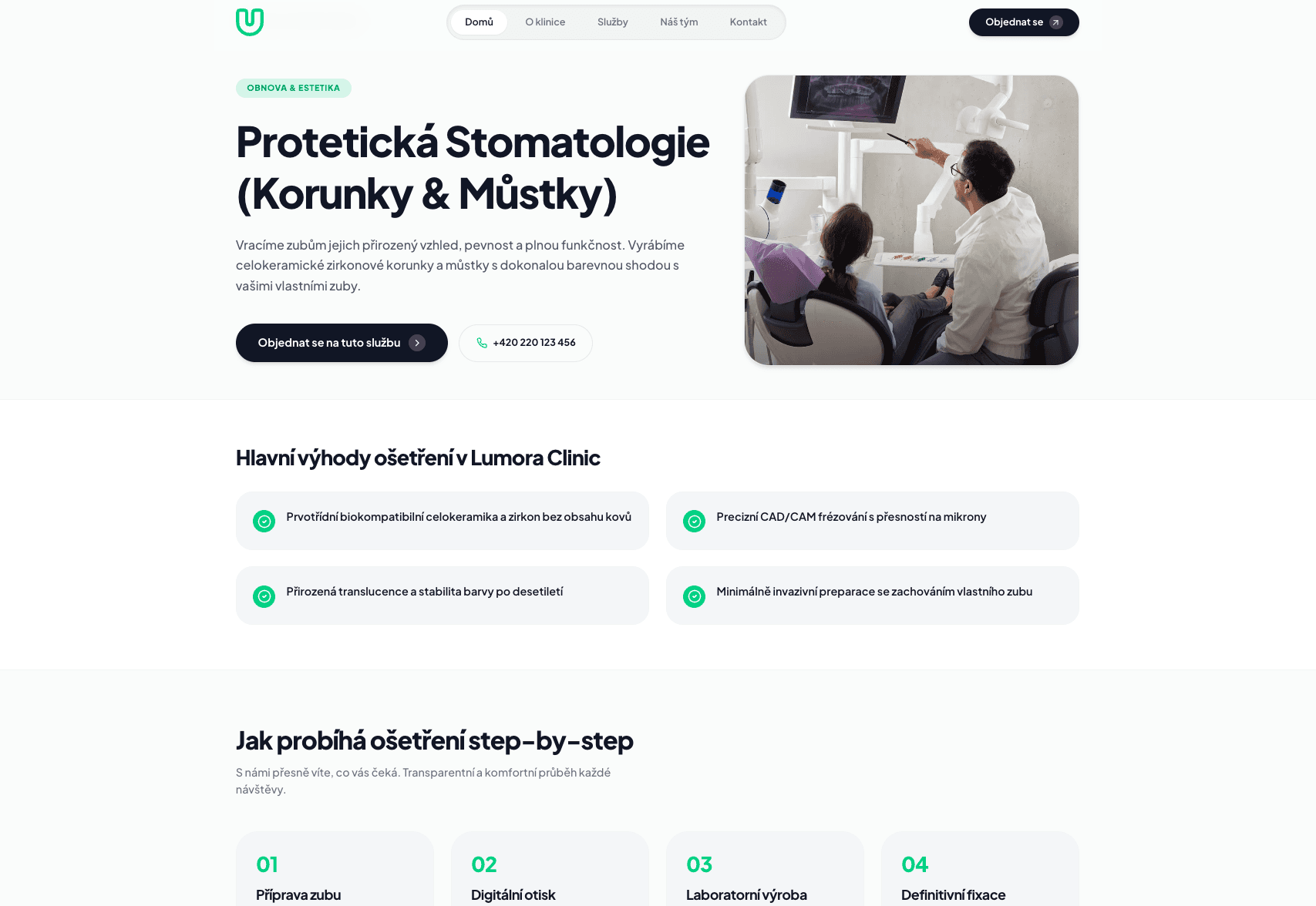 Lumora Clinic ukázka 3