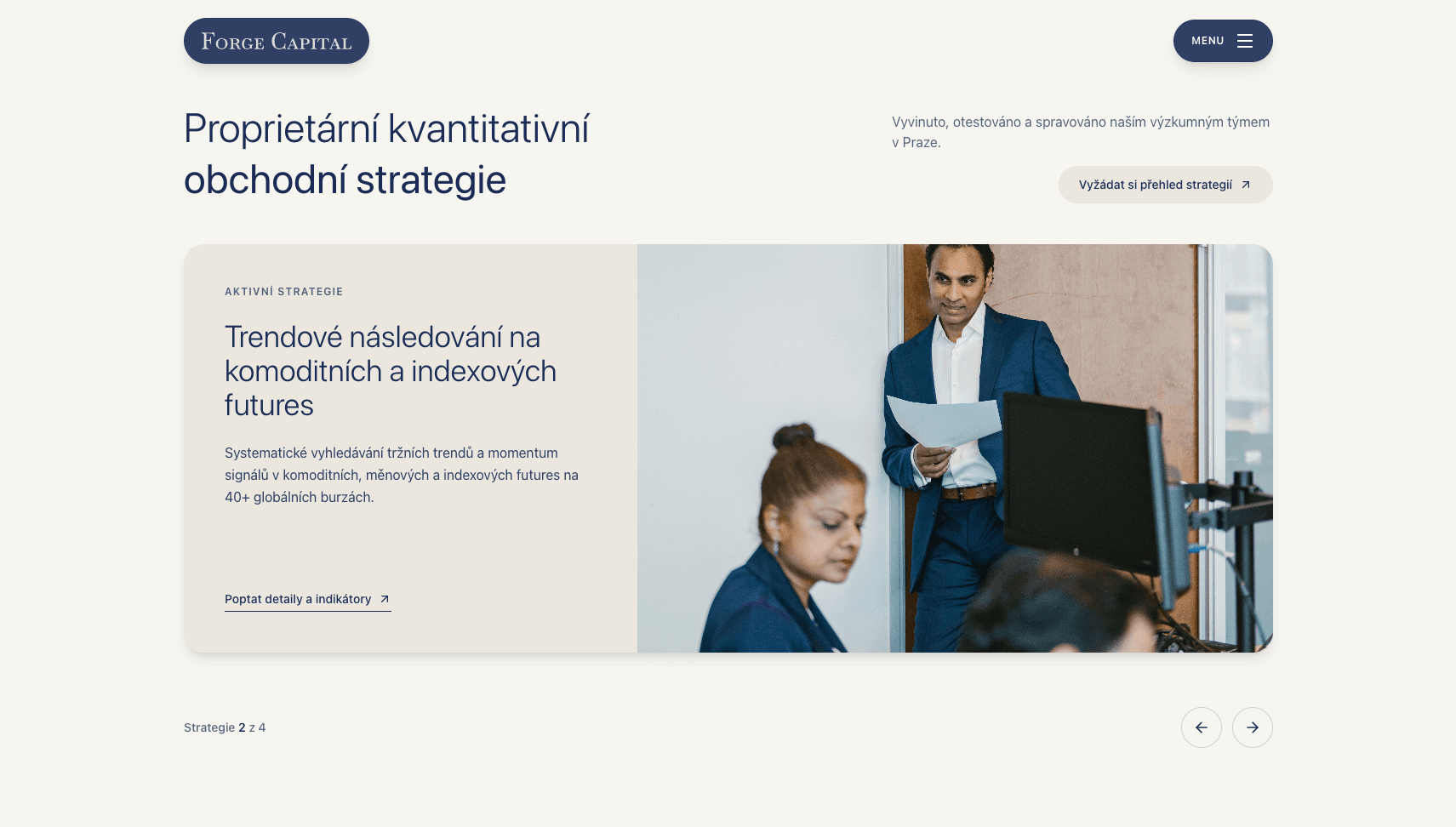Forge Capital ukázka 3